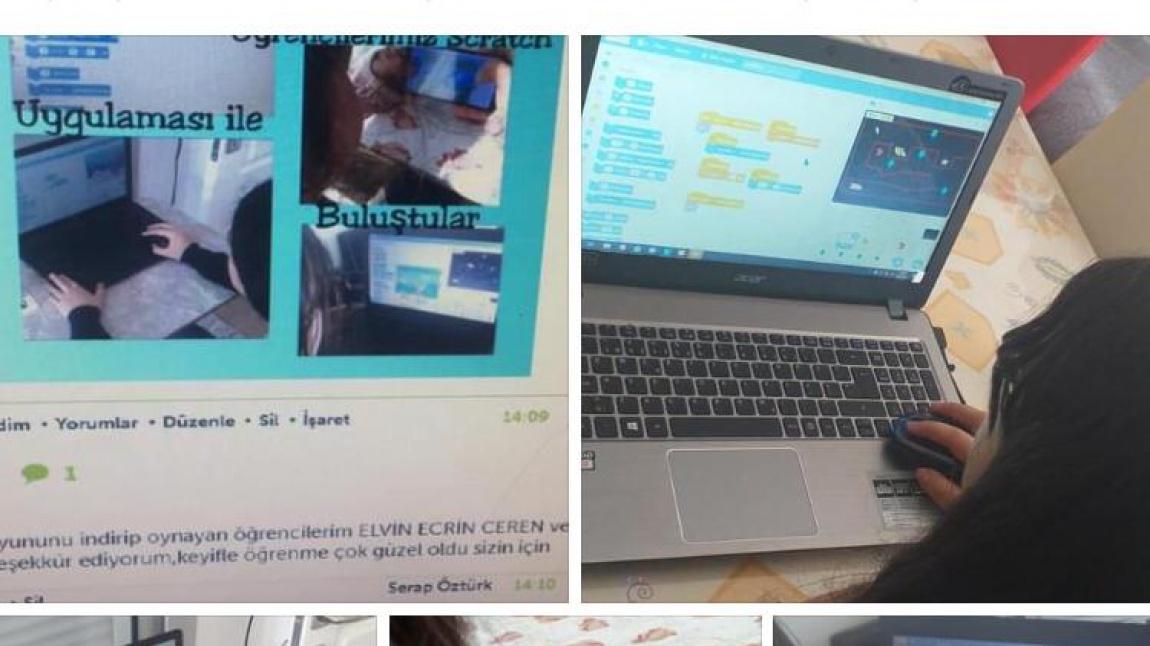 Oyunlar ile Fen Ailenle Öğren Projesi Scratch Uygulaması