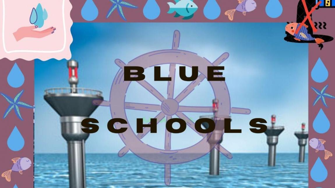 BLUE SCHOOLS PROJESİ AFİŞ ÇALIŞMASI